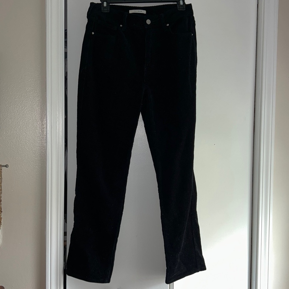 Black Corduroy Mom Jean size 26